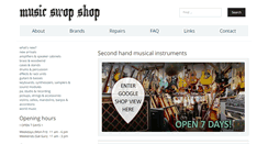 Desktop Screenshot of musicswopshop.com.au